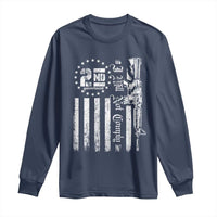 2nd Amendment I Will Not Comply Long Sleeve Shirt AR15 Pro-Gun Rights American Flag - Wonder Print Shop