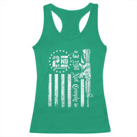 2nd Amendment I Will Not Comply Racerback Tank Top AR15 Pro-Gun Rights American Flag - Wonder Print Shop