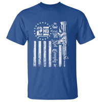 2nd Amendment I Will Not Comply T Shirt AR15 Pro-Gun Rights American Flag - Wonder Print Shop