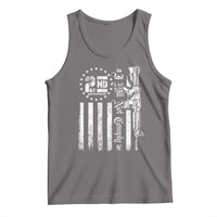 2nd Amendment I Will Not Comply Tank Top AR15 Pro-Gun Rights American Flag - Wonder Print Shop