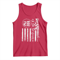 2nd Amendment I Will Not Comply Tank Top AR15 Pro-Gun Rights American Flag - Wonder Print Shop
