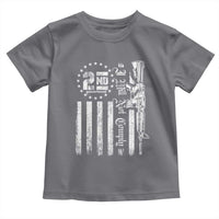 2nd Amendment I Will Not Comply Toddler T Shirt AR15 Pro-Gun Rights American Flag - Wonder Print Shop