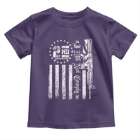 2nd Amendment I Will Not Comply Toddler T Shirt AR15 Pro-Gun Rights American Flag - Wonder Print Shop