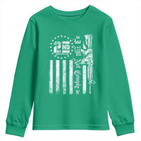 2nd Amendment I Will Not Comply Youth Sweatshirt AR15 Pro-Gun Rights American Flag - Wonder Print Shop
