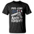 Pro Gun Anti Idiot T Shirt Vintage American Flag 2nd Amendment - Wonder Print Shop