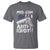 Pro Gun Anti Idiot T Shirt Vintage American Flag 2nd Amendment - Wonder Print Shop