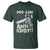 Pro Gun Anti Idiot T Shirt Vintage American Flag 2nd Amendment - Wonder Print Shop