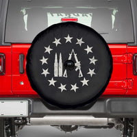 2nd Amendment AR15 Bullet Stars Patriotic Gun Rights Spare Tire Cover - Wonder Print Shop