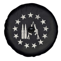 2nd Amendment AR15 Bullet Stars Patriotic Gun Rights Spare Tire Cover - Wonder Print Shop