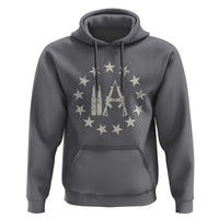 2nd Amendment AR15 Bullet Stars Patriotic Gun Rights Hoodie - Wonder Print Shop