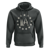 2nd Amendment AR15 Bullet Stars Patriotic Gun Rights Hoodie - Wonder Print Shop