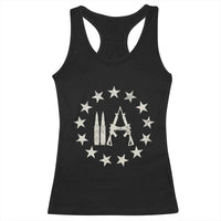 2nd Amendment AR15 Bullet Stars Patriotic Gun Rights Racerback Tank Top - Wonder Print Shop
