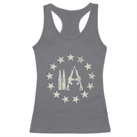 2nd Amendment AR15 Bullet Stars Patriotic Gun Rights Racerback Tank Top - Wonder Print Shop