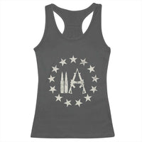 2nd Amendment AR15 Bullet Stars Patriotic Gun Rights Racerback Tank Top - Wonder Print Shop