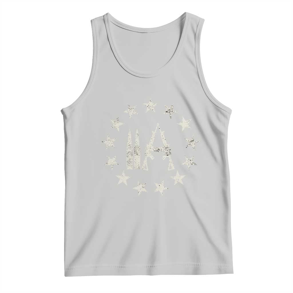 2nd Amendment AR15 Bullet Stars Patriotic Gun Rights Tank Top - Wonder Print Shop