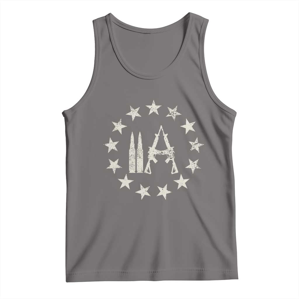 2nd Amendment AR15 Bullet Stars Patriotic Gun Rights Tank Top - Wonder Print Shop