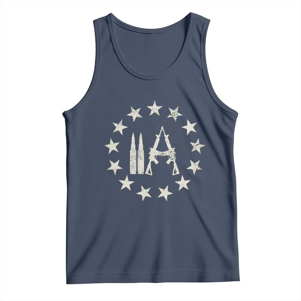 2nd Amendment AR15 Bullet Stars Patriotic Gun Rights Tank Top - Wonder Print Shop