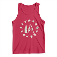 2nd Amendment AR15 Bullet Stars Patriotic Gun Rights Tank Top - Wonder Print Shop