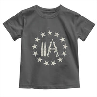 2nd Amendment AR15 Bullet Stars Patriotic Gun Rights Toddler T Shirt - Wonder Print Shop