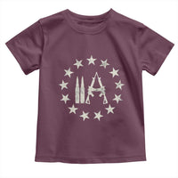 2nd Amendment AR15 Bullet Stars Patriotic Gun Rights Toddler T Shirt - Wonder Print Shop