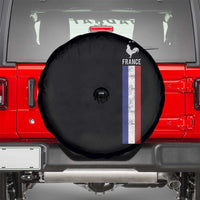France Football Coq Soccer Throwback Jersey Style Spare Tire Cover Vintage French Flag