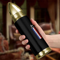 France Football Coq Soccer Throwback Jersey Style Bullet Tumbler Vintage French Flag