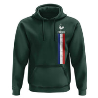 France Football Coq Soccer Throwback Jersey Style Hoodie Vintage French Flag