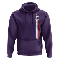 France Football Coq Soccer Throwback Jersey Style Hoodie Vintage French Flag