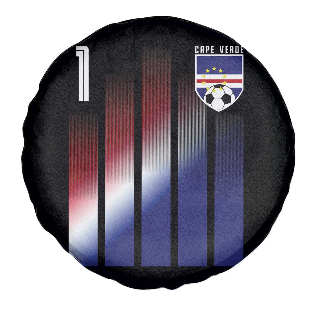 Cape Verde Flag Retro Sports Cabo Verdean Roots Spare Tire Cover