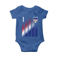 Cape Verde Flag Retro Sports Cabo Verdean Roots Baby Onesie
