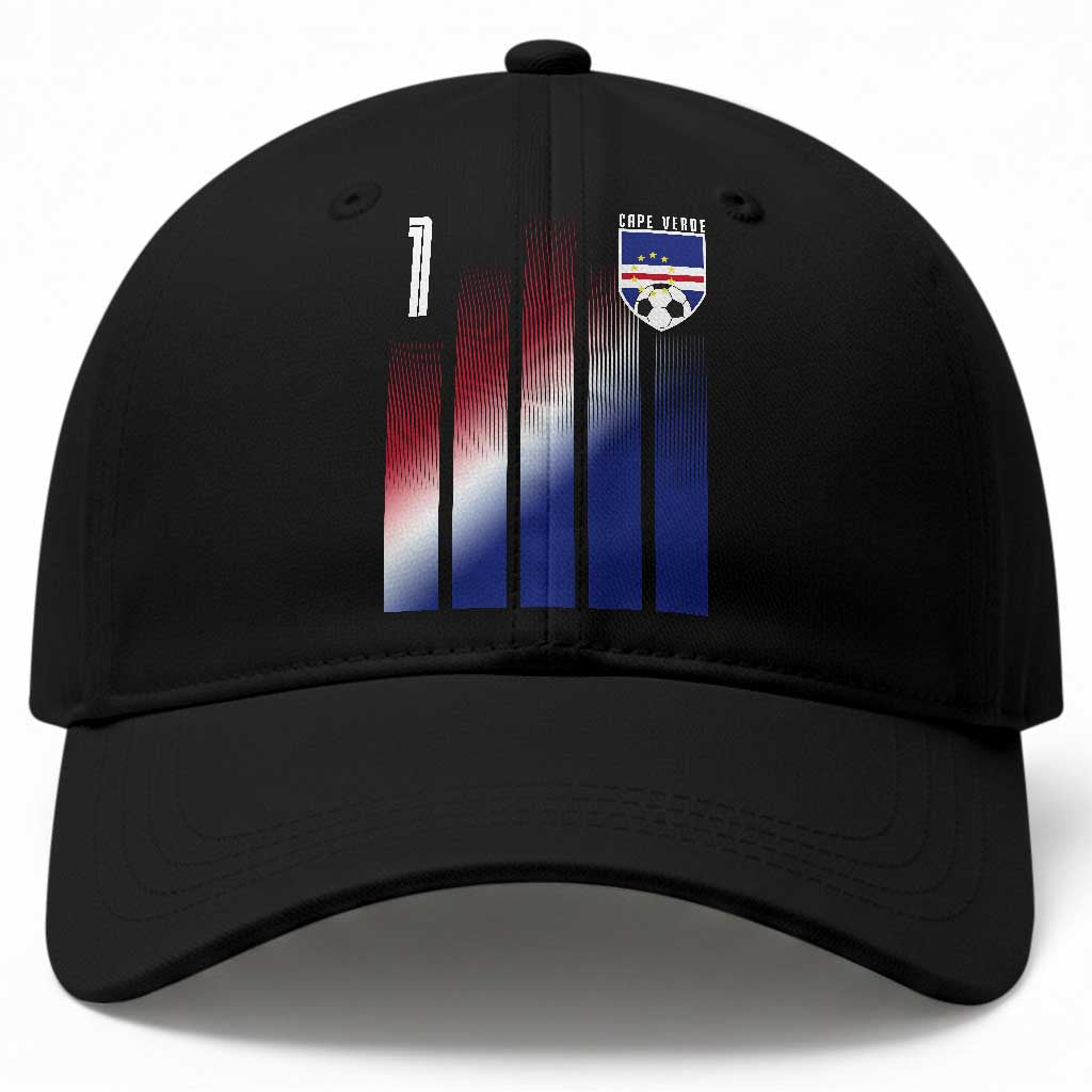 Cape Verde Flag Retro Sports Cabo Verdean Roots Baseball Cap