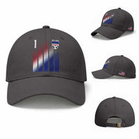 Cape Verde Flag Retro Sports Cabo Verdean Roots Baseball Cap