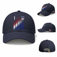 Cape Verde Flag Retro Sports Cabo Verdean Roots Baseball Cap