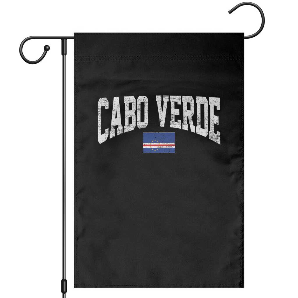 Cabo Verde Sports Throwback Garden Flag Cape Verdean Pride Lovers