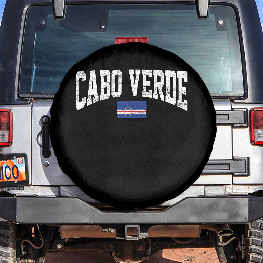 Cabo Verde Sports Throwback Spare Tire Cover Cape Verdean Pride Lovers