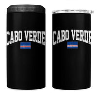 Cabo Verde Sports Throwback 4 in 1 Can Cooler Tumbler Cape Verdean Pride Lovers