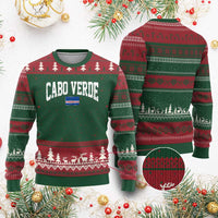 Cabo Verde Sports Throwback Ugly Christmas Sweater Cape Verdean Pride Lovers