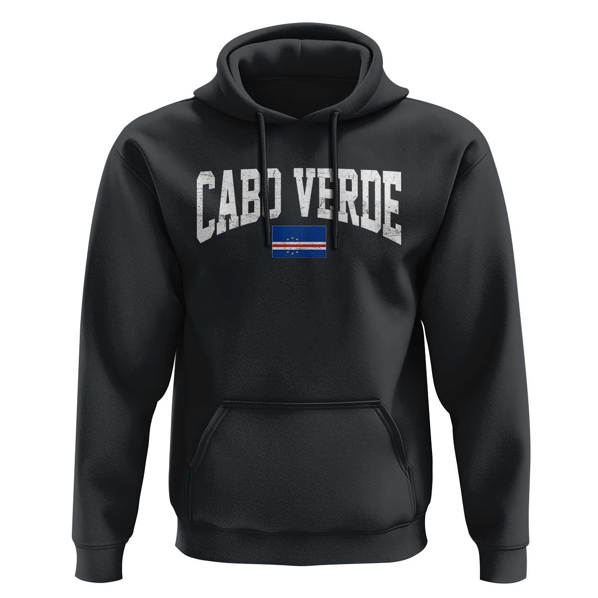 Cabo Verde Sports Throwback Hoodie Cape Verdean Pride Lovers