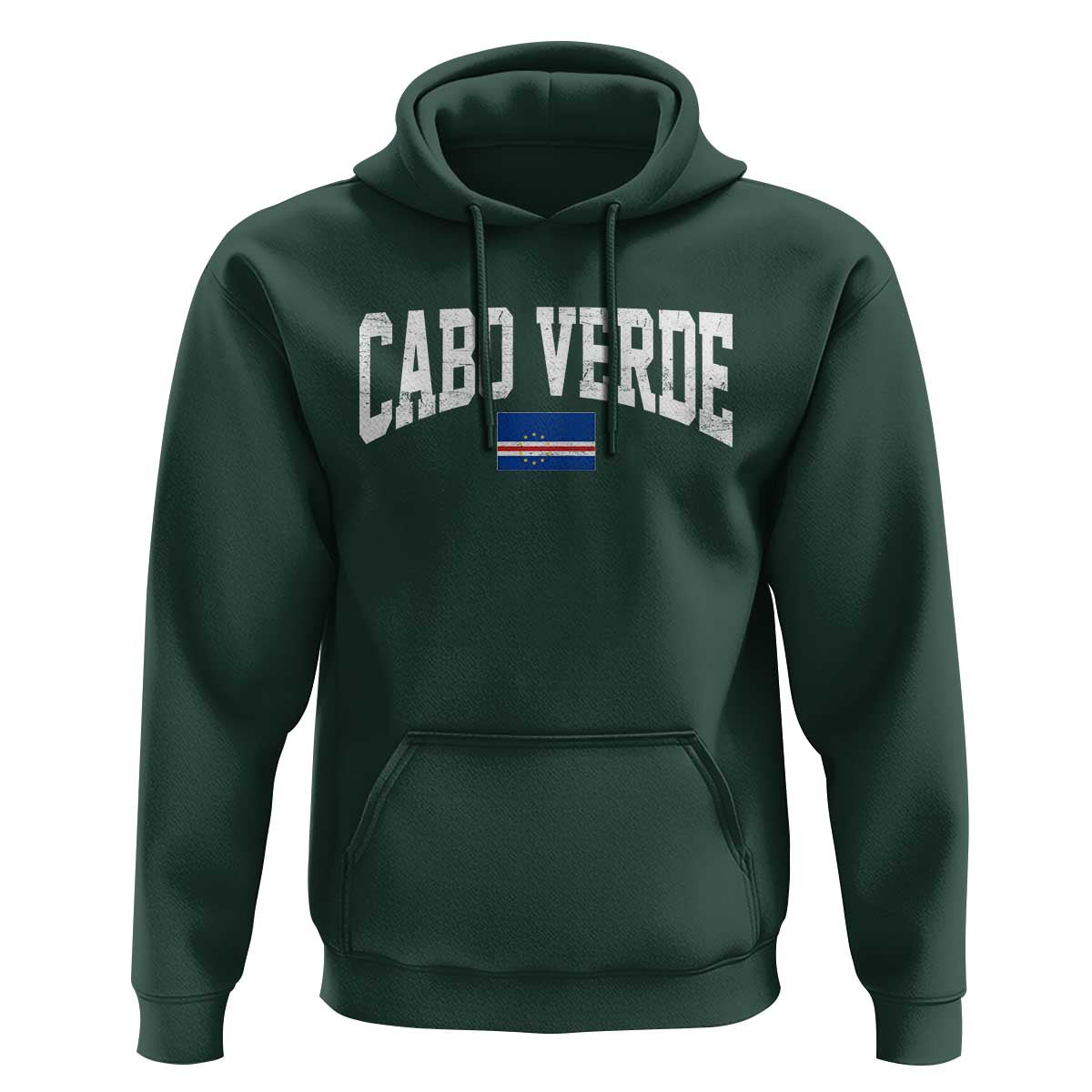 Cabo Verde Sports Throwback Hoodie Cape Verdean Pride Lovers