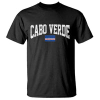 Cabo Verde Sports Throwback T Shirt Cape Verdean Pride Lovers