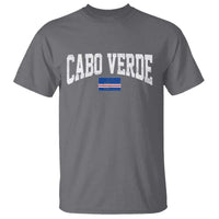 Cabo Verde Sports Throwback T Shirt Cape Verdean Pride Lovers