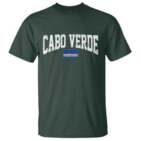 Cabo Verde Sports Throwback T Shirt Cape Verdean Pride Lovers
