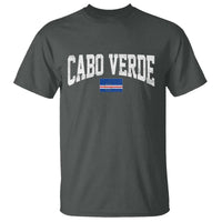 Cabo Verde Sports Throwback T Shirt Cape Verdean Pride Lovers