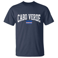 Cabo Verde Sports Throwback T Shirt Cape Verdean Pride Lovers