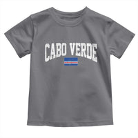 Cabo Verde Sports Throwback Toddler T Shirt Cape Verdean Pride Lovers