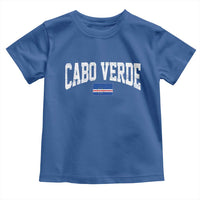 Cabo Verde Sports Throwback Toddler T Shirt Cape Verdean Pride Lovers