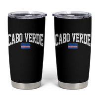 Cabo Verde Sports Throwback Tumbler Cup Cape Verdean Pride Lovers