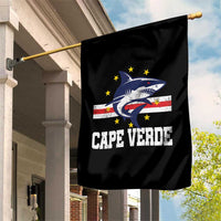 Vintage Cape Verde Shark Cabo Verdean Roots Garden Flag