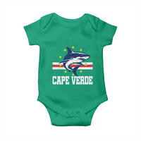 Vintage Cape Verde Shark Cabo Verdean Roots Baby Onesie