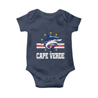 Vintage Cape Verde Shark Cabo Verdean Roots Baby Onesie